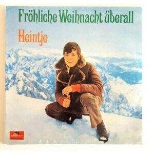 Christmas LP Frohliche Weinachte Uberall Vinyl Record by Heintje LP